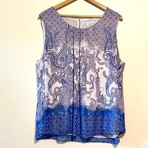Daniel Rainn Sz 3x Flowy Tank Style Blouse